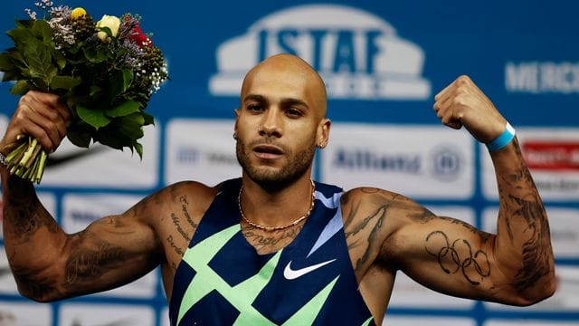 Hat beim Istaf Indoor den 60-Meter-Sprint gewonnen: Marcell Lamont Jacobs aus Italien.