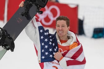 Shaun White: Der US-Amerikaner holte bereits in Pyeongchang Gold und will seine Karriere mit dem selben Edelmetall in Peking beenden.