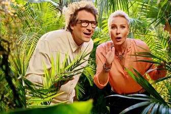 Die Moderatoren des RTL-Dschungelcamp, Daniel Hartwich und Sonja Zietlow.