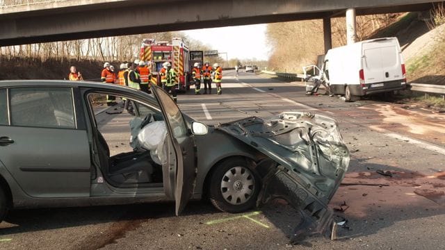 Zusammenstoß auf A3