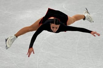 Nicole Schott zeigte in Peking eine beeindruckende Kurzkür.