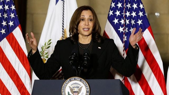 Kamala Harris wird bei der Münchner Sicherheitskonferenz Mitte Februar erwartet. Kamala Harris wird bei der Münchner Sicherheitskonferenz Mitte Februar erwartet.