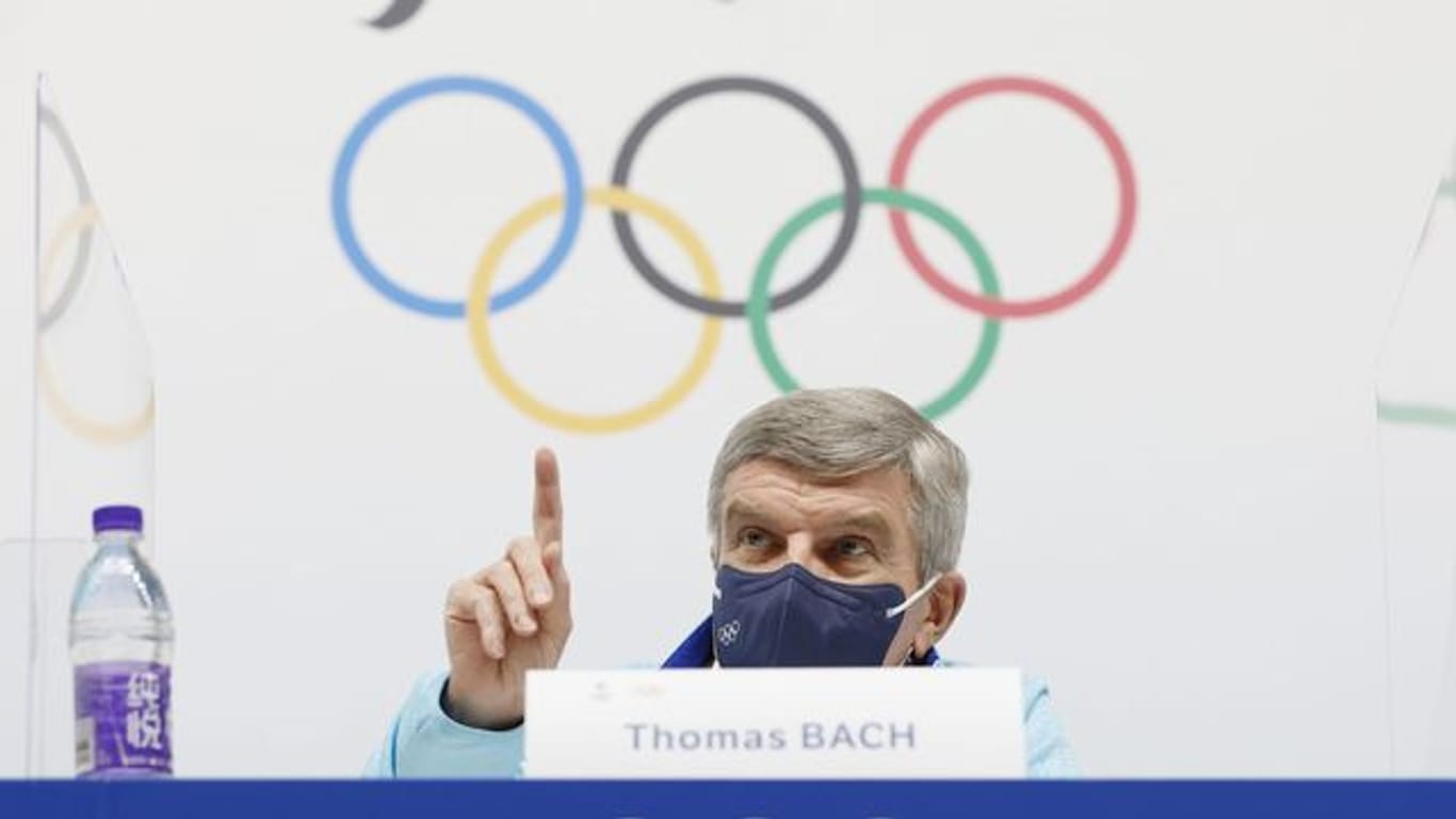 IOC-Präsident Thomas Bach will sich mit Peng Shuai treffen.