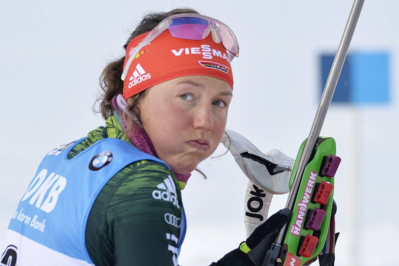 Laura Dahlmeier im Frühjahr 2019: Die ehemalige Biathletin hat große Fußstapfen hinterlassen.