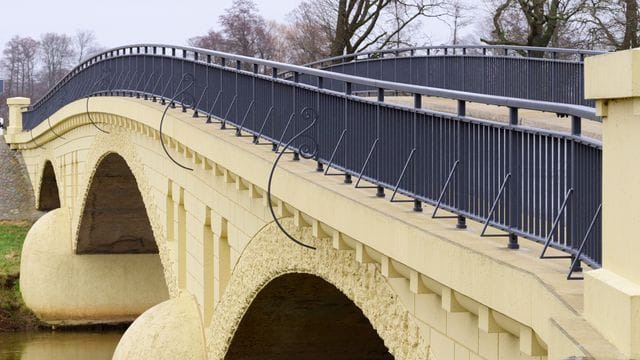 Betonbogenbrücke zwischen Neudeck und Kleinrössen