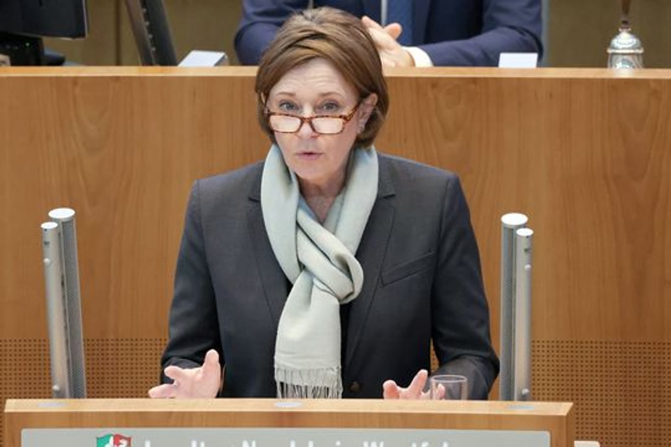 Nordrhein-Westfalens Schulministerin Yvonne Gebauer (FDP)