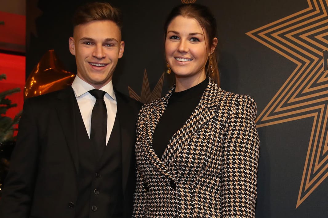 Sie sollen ein drittes Kind erwarten: Joshua Kimmich und Freundin Lina Meyer.