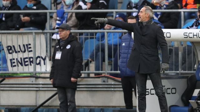 Mönchengladbachs Trainer Adi Hütter.