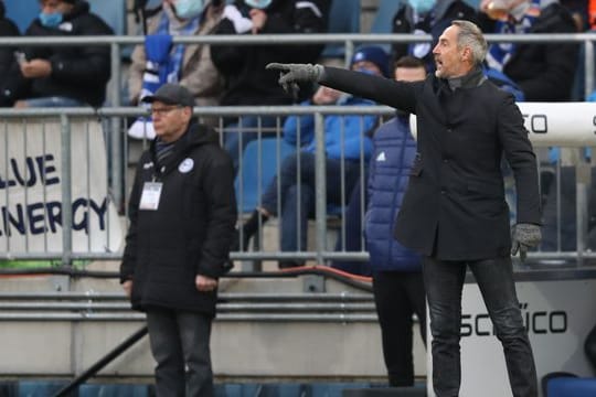 Mönchengladbachs Trainer Adi Hütter.