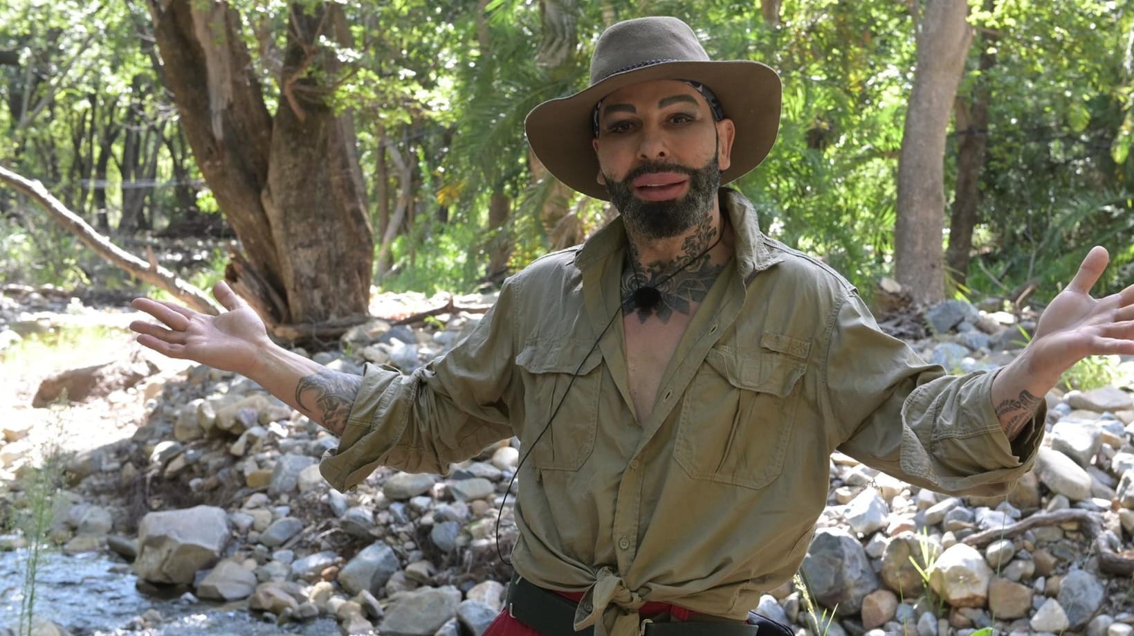 Harald Glööckler: Der Modedesigner musste das Camp im Halbfinale verlassen.