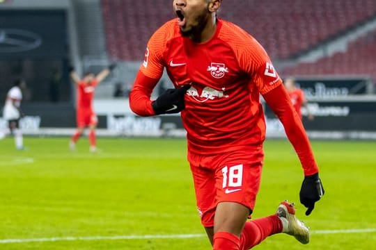 Leipzigs Topscorer Christopher Nkunku.