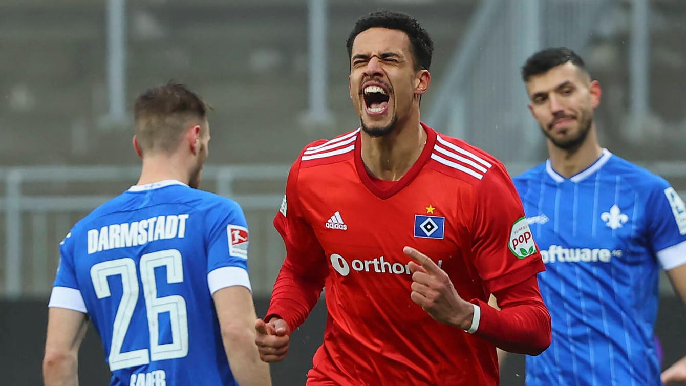 Robert Glatzel: Gegen Darmstadt hat der HSV-Stürmer den schnellsten Hattrick der Zweitliga-Geschichte erzielt.