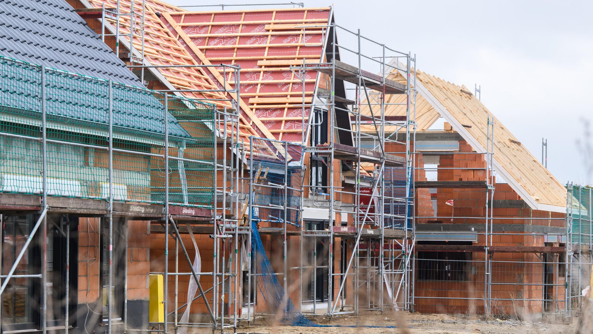 Ein Neubaugebiet bei Hannover: Bauen in Deutschland wird voraussichtlich noch teurer.