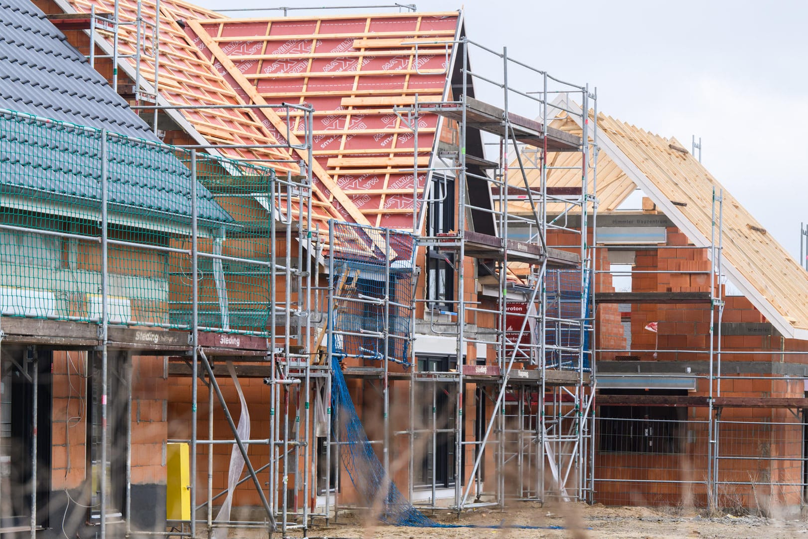 Ein Neubaugebiet bei Hannover: Bauen in Deutschland wird voraussichtlich noch teurer.