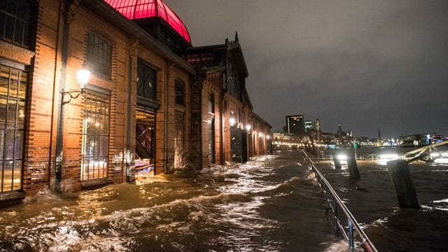 Sturmtief Ylenia - Hamburg