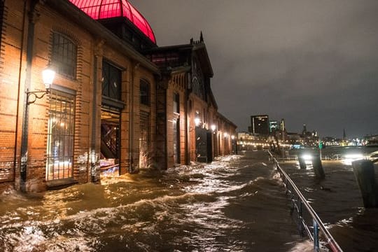 Sturmtief Ylenia - Hamburg