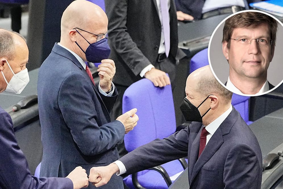 Friedrich Merz und Olaf Scholz im Bundestag: Ihr Duell in der Zukunft dürfte sehenswert werden, meint t-online-Kolumnist Christoph Schwennicke.