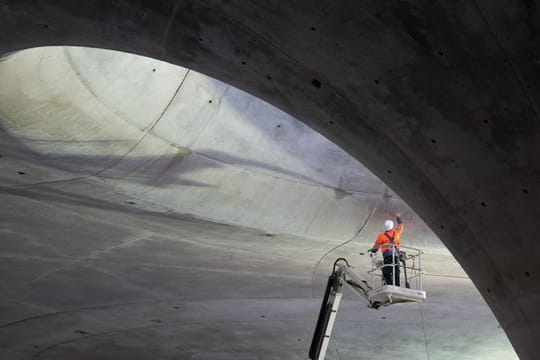 Baustelle Stuttgart 21 Bahnhof