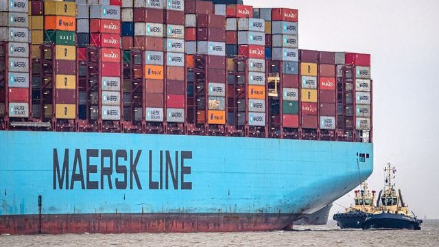 Containerschiff "Mumbai Maersk"