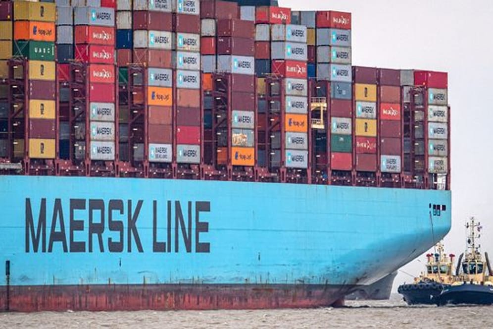 Containerschiff "Mumbai Maersk"