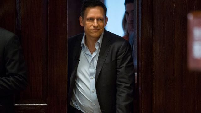 "Forbes" taxiert das Vermögen von Peter Thiel auf rund 2,6 Milliarden Dollar (2,3 Mrd Euro).