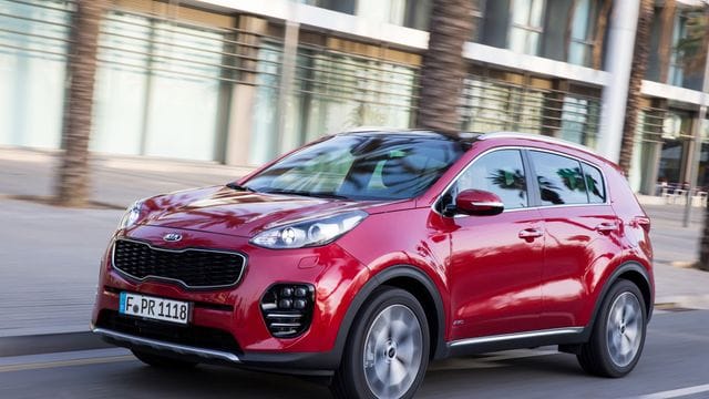 Dynamisches Design: Der Kia Sportage ist ein SUV, das auch mit optischen Reizen gefallen will.