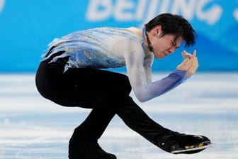 Der Japaner Yuzuru Hanyu patzte im Kurzprogramm.