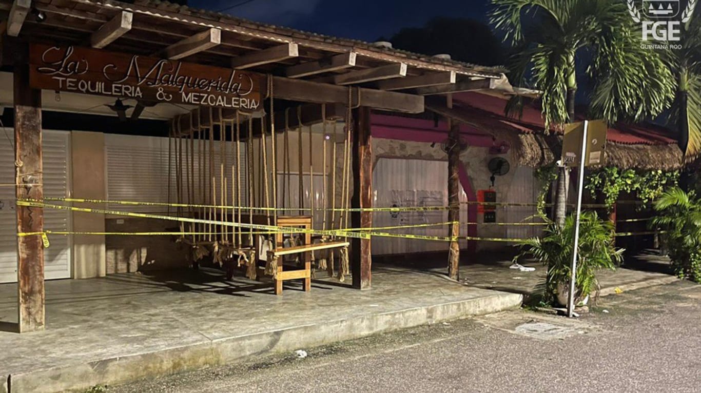Mexiko, Tulum: In der Bar "La Malquerida" wurden bei einer Schießerei zwei Frauen aus Deutschland und Indien getötet.