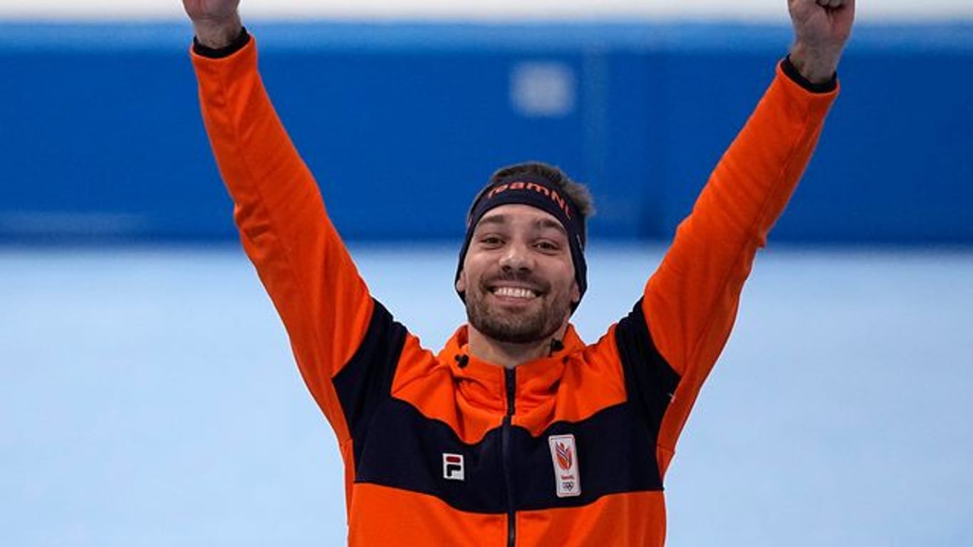 Holte über 1500 Meter Gold: Kjeld Nuis aus den Niederlanden.