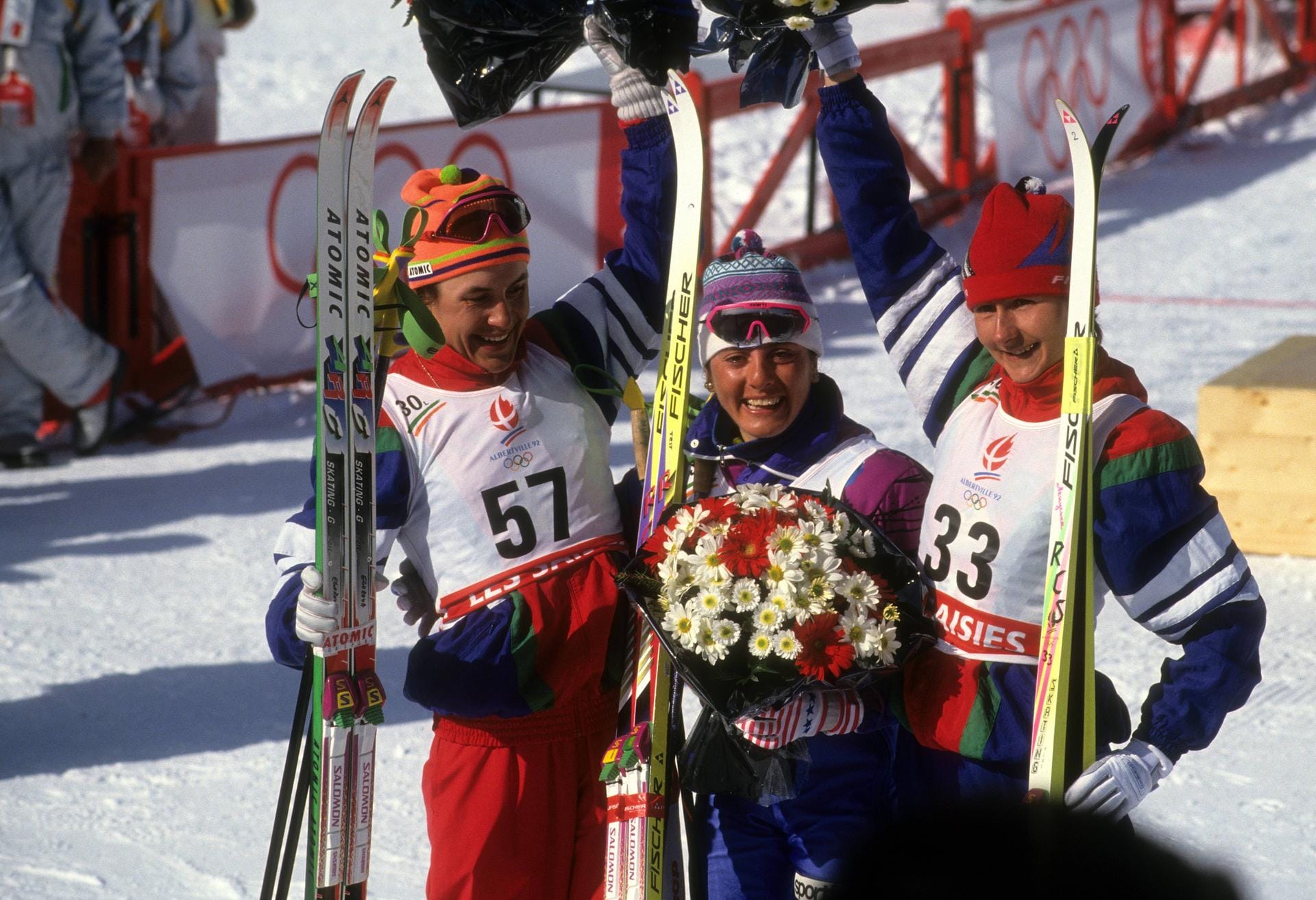 Platz 6: Stefania Belmondo (M., Skilanglauf, Italien) – 10 Medaillen: 2x Gold / 3x Silber / 5x Bronze zwischen 1992 und 2002.