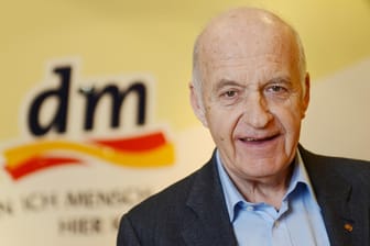Dm-Gründer Götz Werner (Archivbild): Der Unternehmer starb mit 78 Jahren.