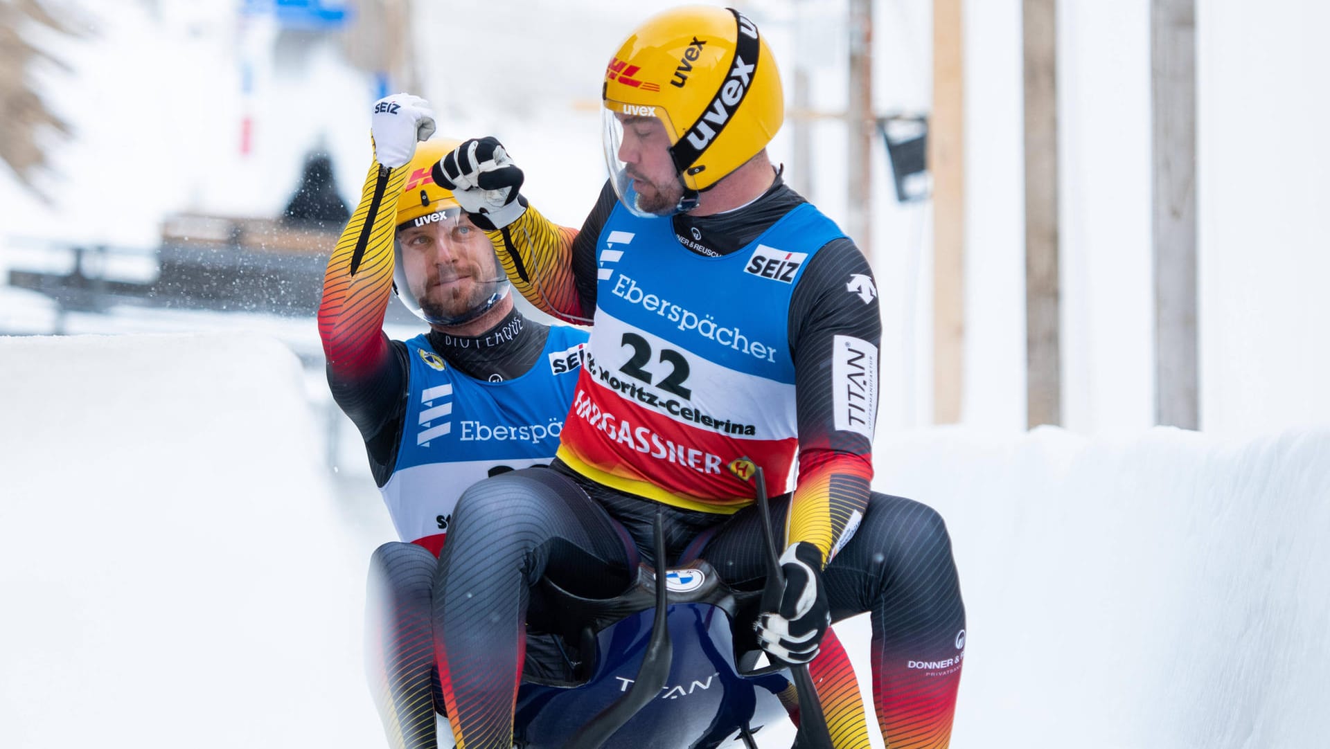 Tobias Wendl und Tobias Arlt: Die beiden Rodler sind in China Top-Favoriten auf Gold.