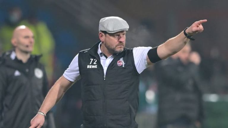 Darf wieder an der Seitenlinie stehen: Kölns Trainer Steffen Baumgart.