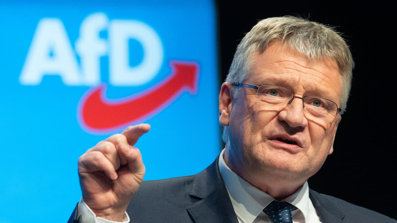Jörg Meuthen (Archivbild): Der ehemalige AfD-Chef attestiert seiner Partei ein "sehr weit rechts" schlagendes Herz.