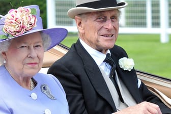 Queen Elizabeth II. und Prinz Phillip: Das royale Paar hatte sich 1947 das Jawort gegeben.