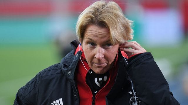 Wird während der EM mit den DFB-Frauen ein Hotel in Londons Stadtteil Brentford beziehen: Bundestrainerin Martina Voss-Tecklenburg.