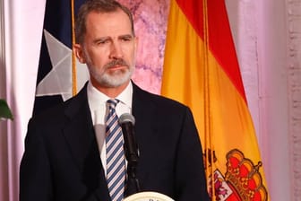 König Felipe VI: Der Royal hat Corona.