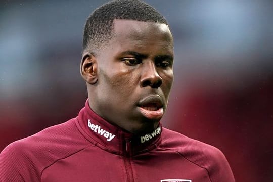 Kurt Zouma wurde von West Ham zu einer Geldstrafe verurteilt.