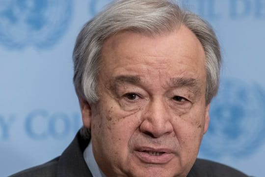 "Größtes moralisches Versagen unserer Zeit": António Guterres.