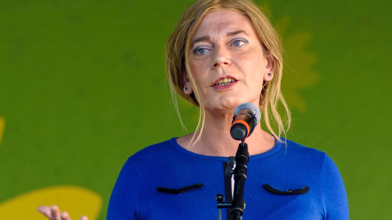 Tessa Ganserer, Bundestagsabgeordnete der Grünen (Archivbild): Auch sie wurde von Weber beleidigt.