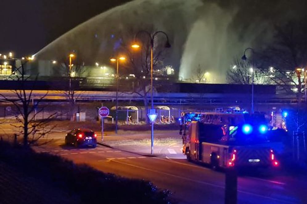 Explosion im Chempark Leverkusen