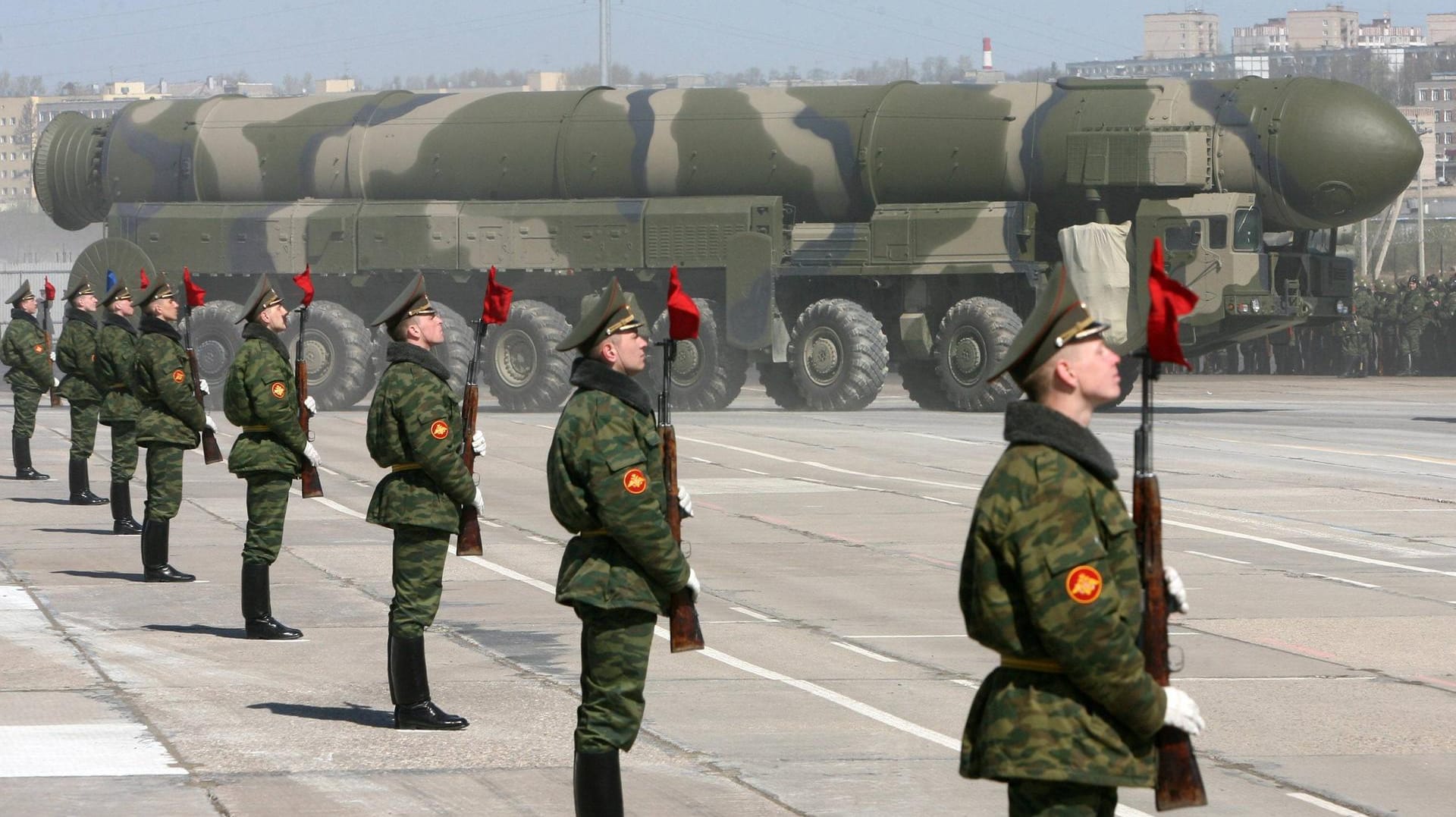 "Chaos und Ungehorsam": Russische Soldaten bei einer Militärparade in Moskau (Symbolbild).