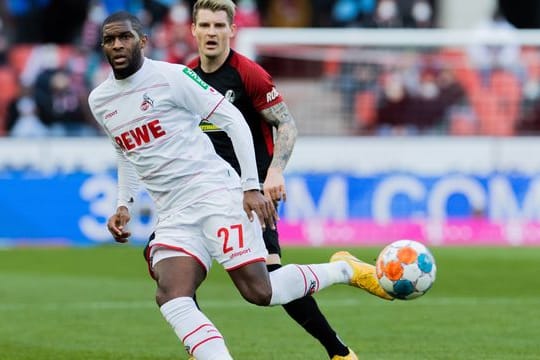 Köln muss auf Torjäger Anthony Modeste (l) verzichten.