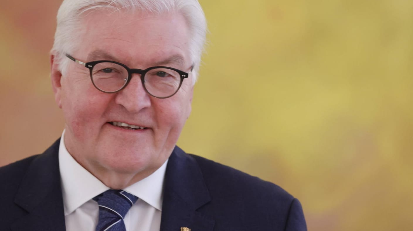 Geht als klarer Favorit ins Rennen: Der aktuelle Bundespräsident Frank-Walter Steinmeier.