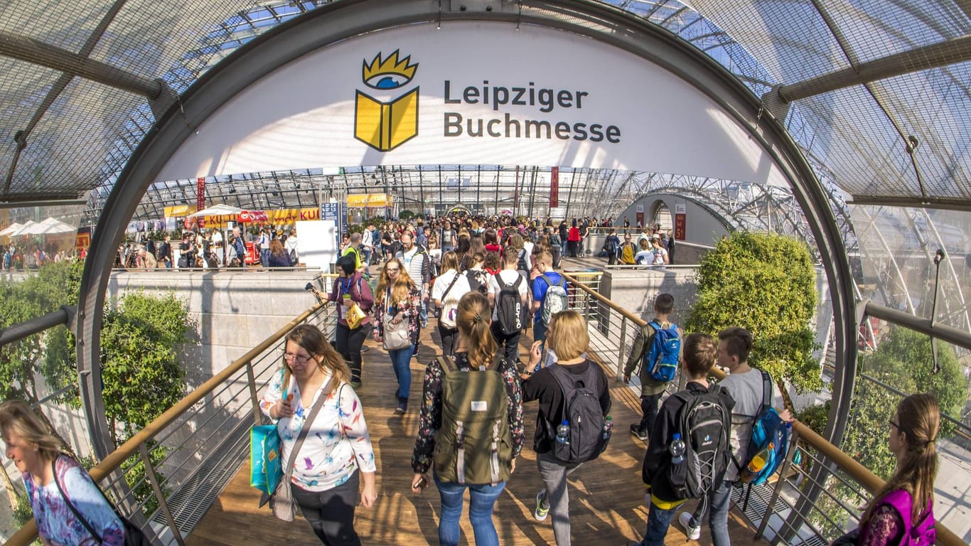 Besucher auf der Leipziger Buchmesse (Archivbild): Zuletzt konnte die Veranstaltung 2019 stattfinden.