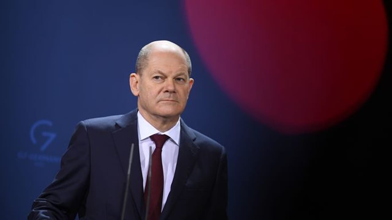 Bundeskanzler Olaf Scholz.