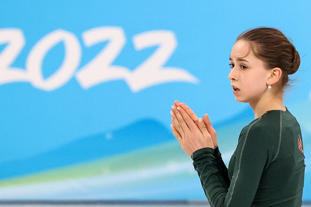 Kamila Valieva: Mit ihrem Team hatte die Russin im Eiskunstlauf-Wettbewerb Gold eingeheimst.