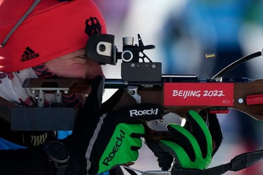 Biathlet Benedikt Doll wird auch im Sprint an den Start gehen.