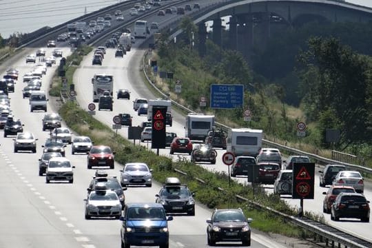 Verkehr auf der A7