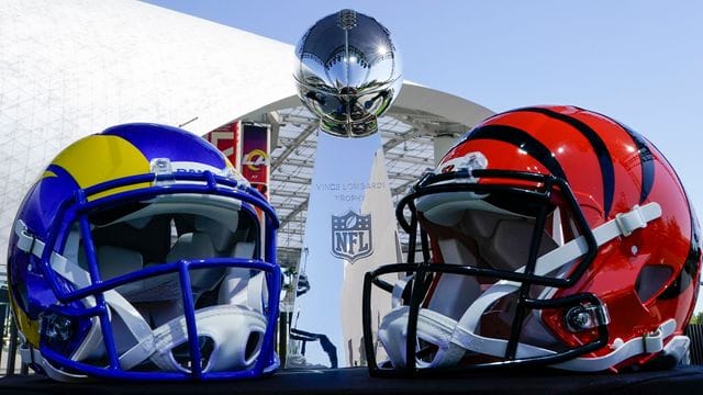 Im Super Bowl LVI stehen sich die Los Angeles Rams und die Cincinnati Bengals gegenüber.